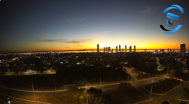 Imagem ao vivo da POR DO SOL PALMAS-TO