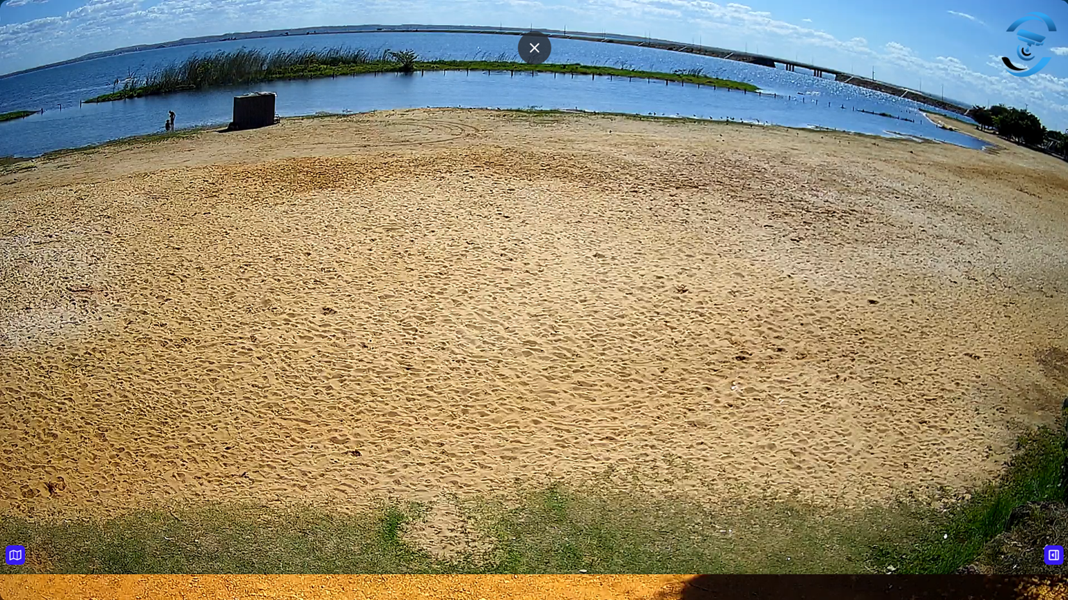 Imagem ao vivo da GRACIOSA